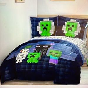 Jay Franco Minecraft full/queen Quilt & sham